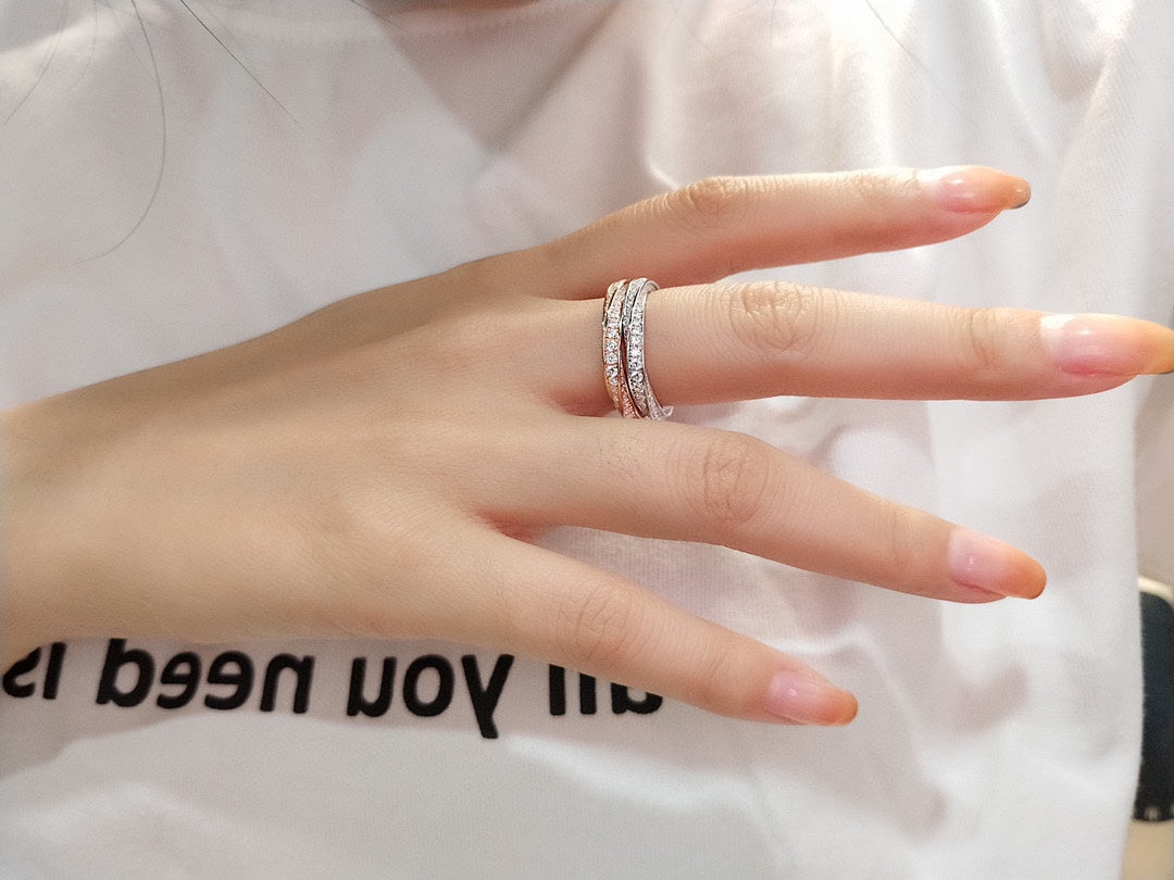 [Lume Jewelry]SPIRAL DIAMOND RING
