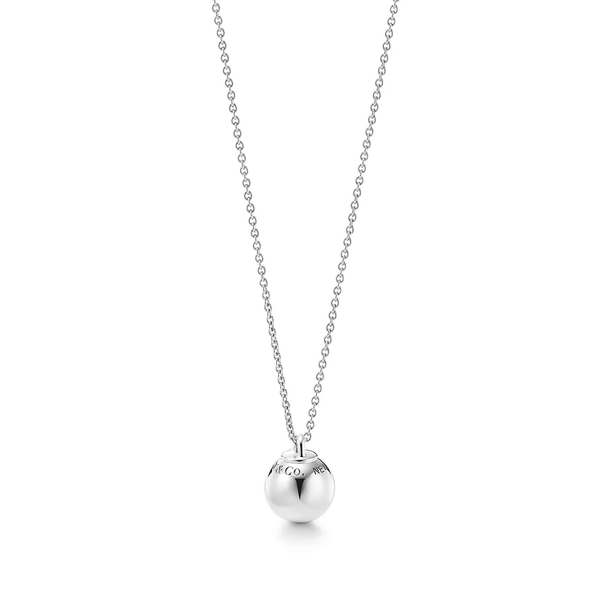 [Lume Jewelry]BALL PENDANT 12.75MM NECKLACE