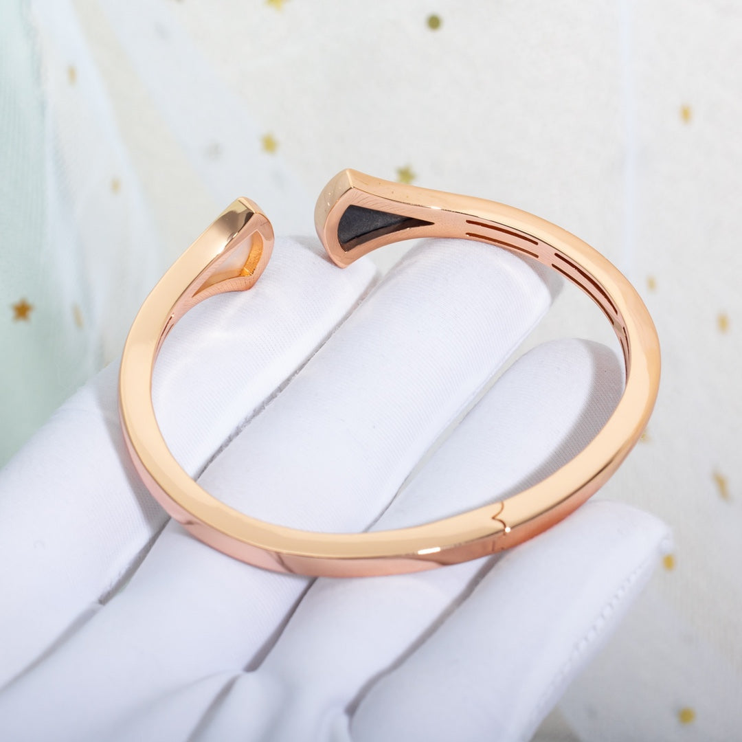[Lume Jewelry]DREAM BRACELET OPEN PINK GOLD MOP