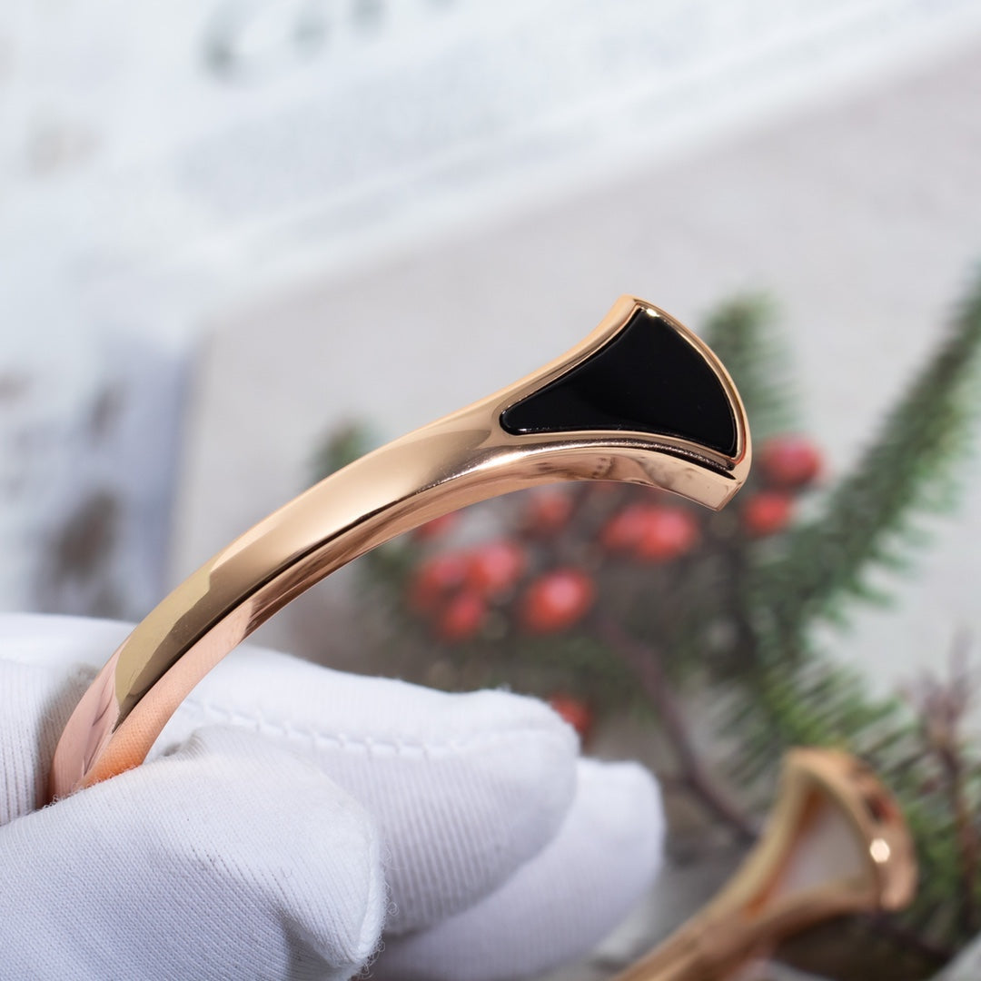 [Lume Jewelry]DREAM BRACELET OPEN PINK GOLD MOP