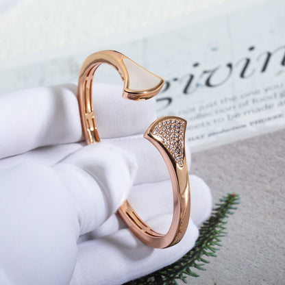 [Lume Jewelry]DREAM BRACELET OPEN PINK GOLD MOP DIAMOND