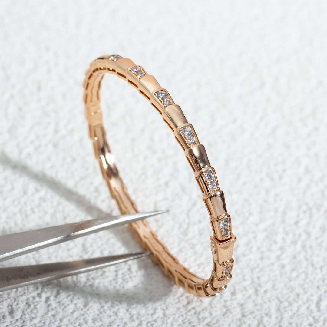 [Lume Jewelry]SERPENTI BRACELET PINK GOLD DIAMOND
