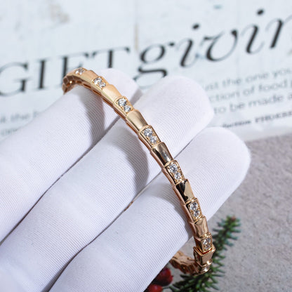 [Lume Jewelry]SERPENTI BRACELET PINK GOLD DIAMOND