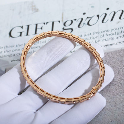 [Lume Jewelry]SERPENTI SMALL BRACELET PINK GOLD DIAMOND