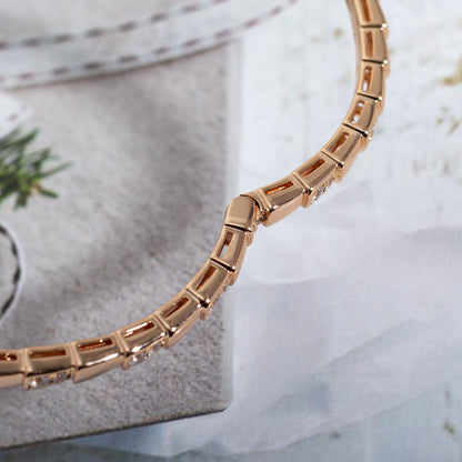 [Lume Jewelry]SERPENTI SMALL BRACELET PINK GOLD DIAMOND