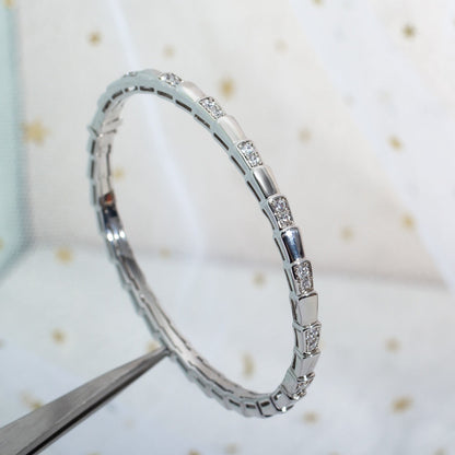 [Lume Jewelry]SERPENTI BRACELET SILVER DIAMOND