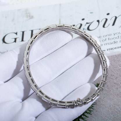 [Lume Jewelry]SERPENTI BRACELET SILVER DIAMOND
