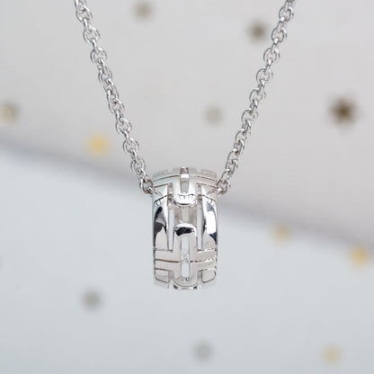 [Lume Jewelry]PARENTESI NECKLACE SILVER