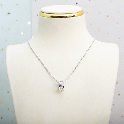 [Lume Jewelry]PARENTESI NECKLACE SILVER
