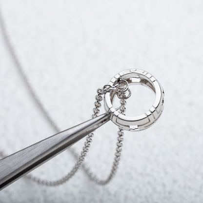 [Lume Jewelry]PARENTESI NECKLACE SILVER