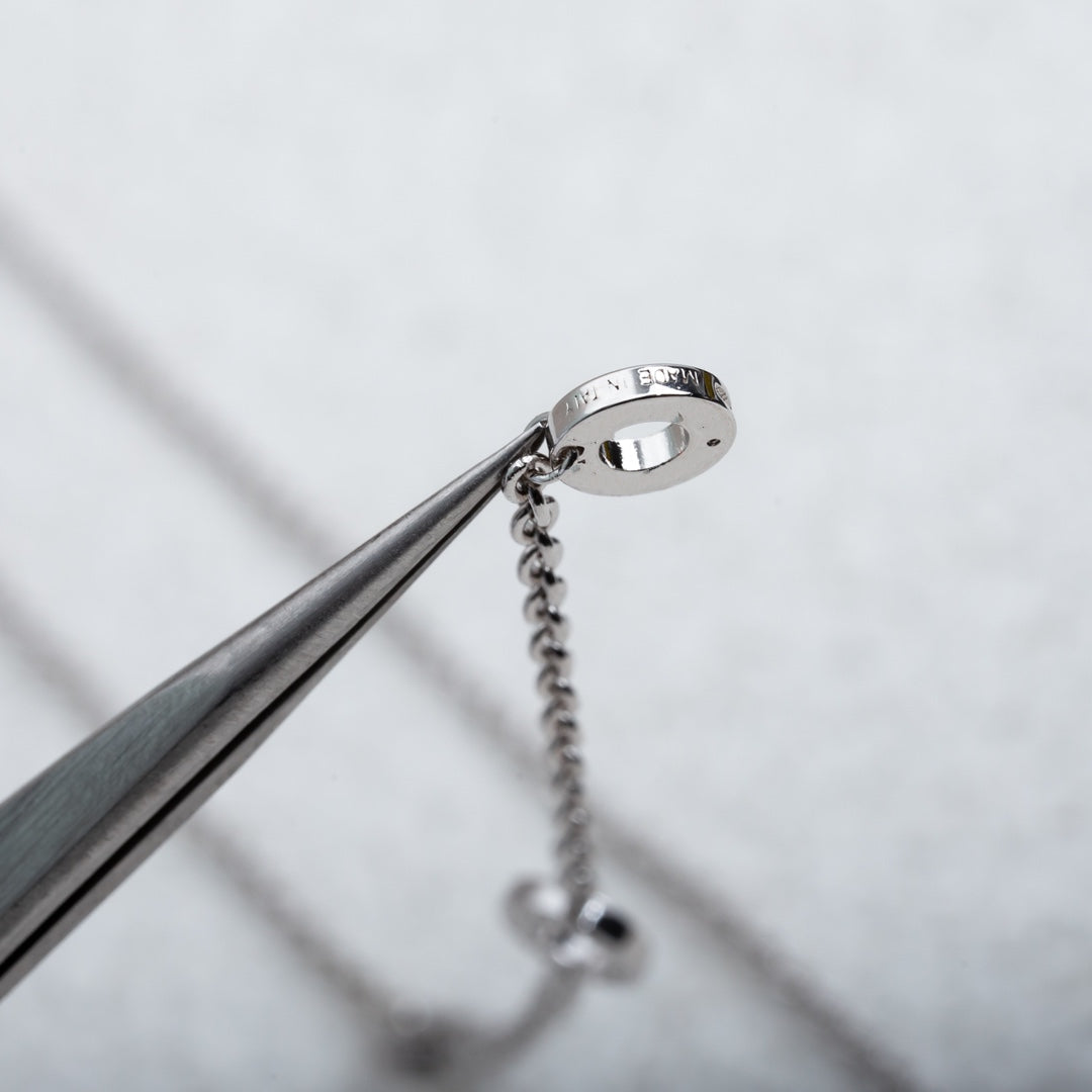 [Lume Jewelry]PARENTESI NECKLACE SILVER