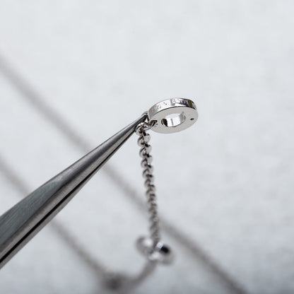 [Lume Jewelry]PARENTESI NECKLACE SILVER