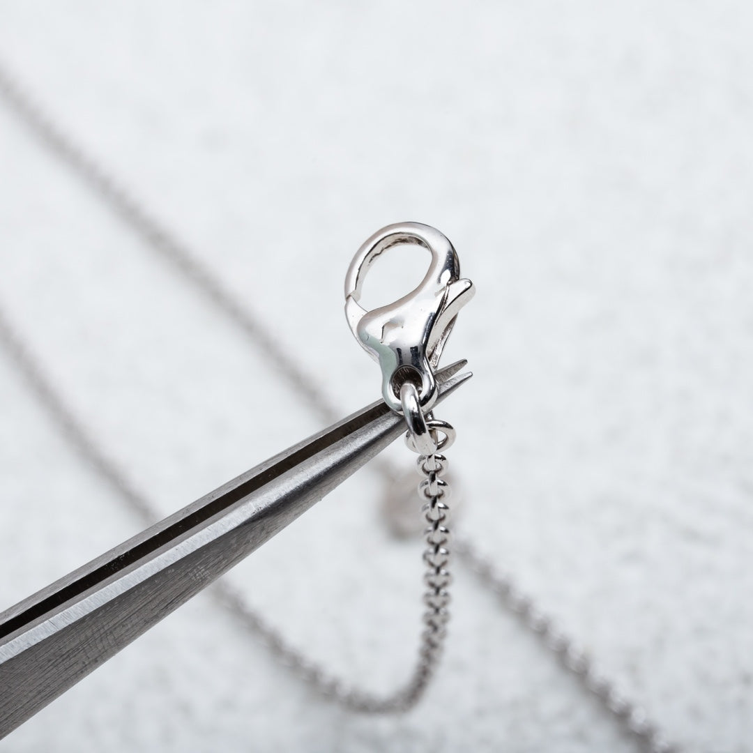 [Lume Jewelry]PARENTESI NECKLACE SILVER