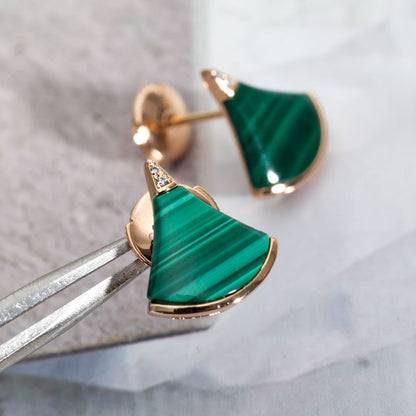 [Lume Jewelry]DIVAS DREAM EARRINGS PINK GOLD