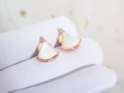[Lume Jewelry]DIVAS DREAM EARRINGS PINK GOLD