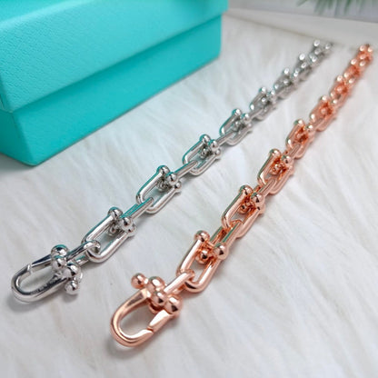 [Lume Jewelry]HARDWEAR BRACELET PINK GOLD AND SILVER