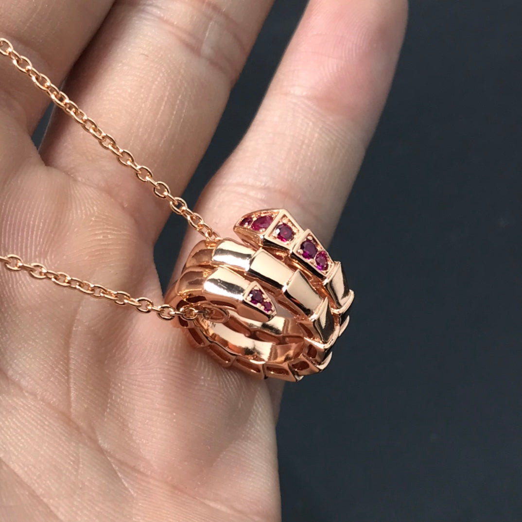 [Lume Jewelry]SERPENTI PEDANT NECKLACE