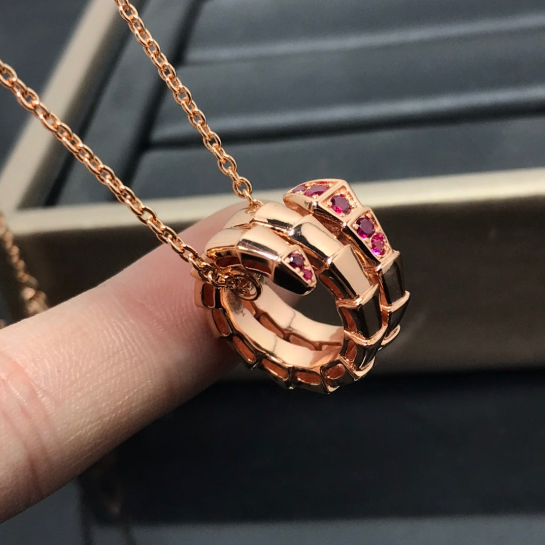 [Lume Jewelry]SERPENTI PEDANT NECKLACE