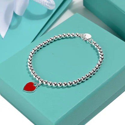 [Lume Jewelry]MINI HEART BRACELET SILVER