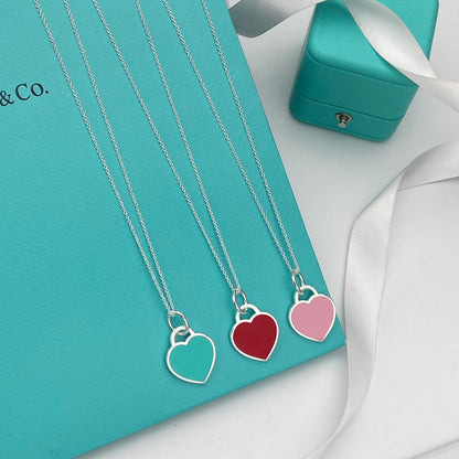 [Lume Jewelry]HEART PEDANT SILVER NECKLACE