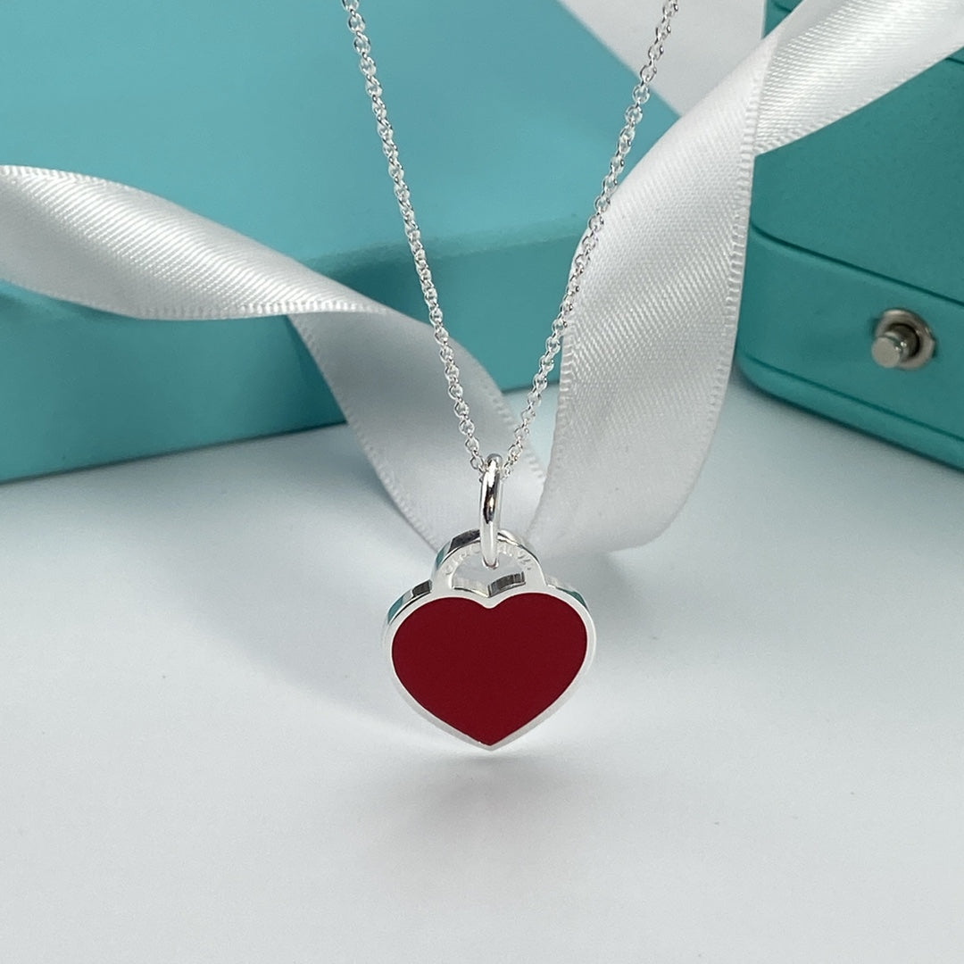 [Lume Jewelry]HEART PEDANT SILVER NECKLACE