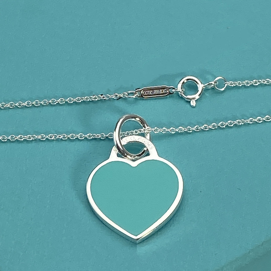 [Lume Jewelry]HEART PEDANT SILVER NECKLACE