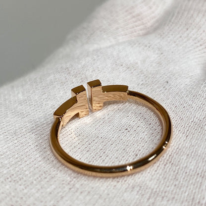 [Lume Jewelry] WIRE RING DIAMOND PINK GOLD