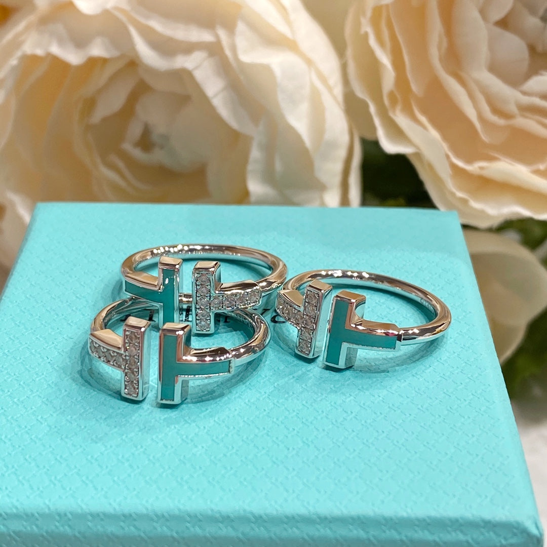 [Lume Jewelry] WIRE TURQUOISE DIAMOND RING SILVER