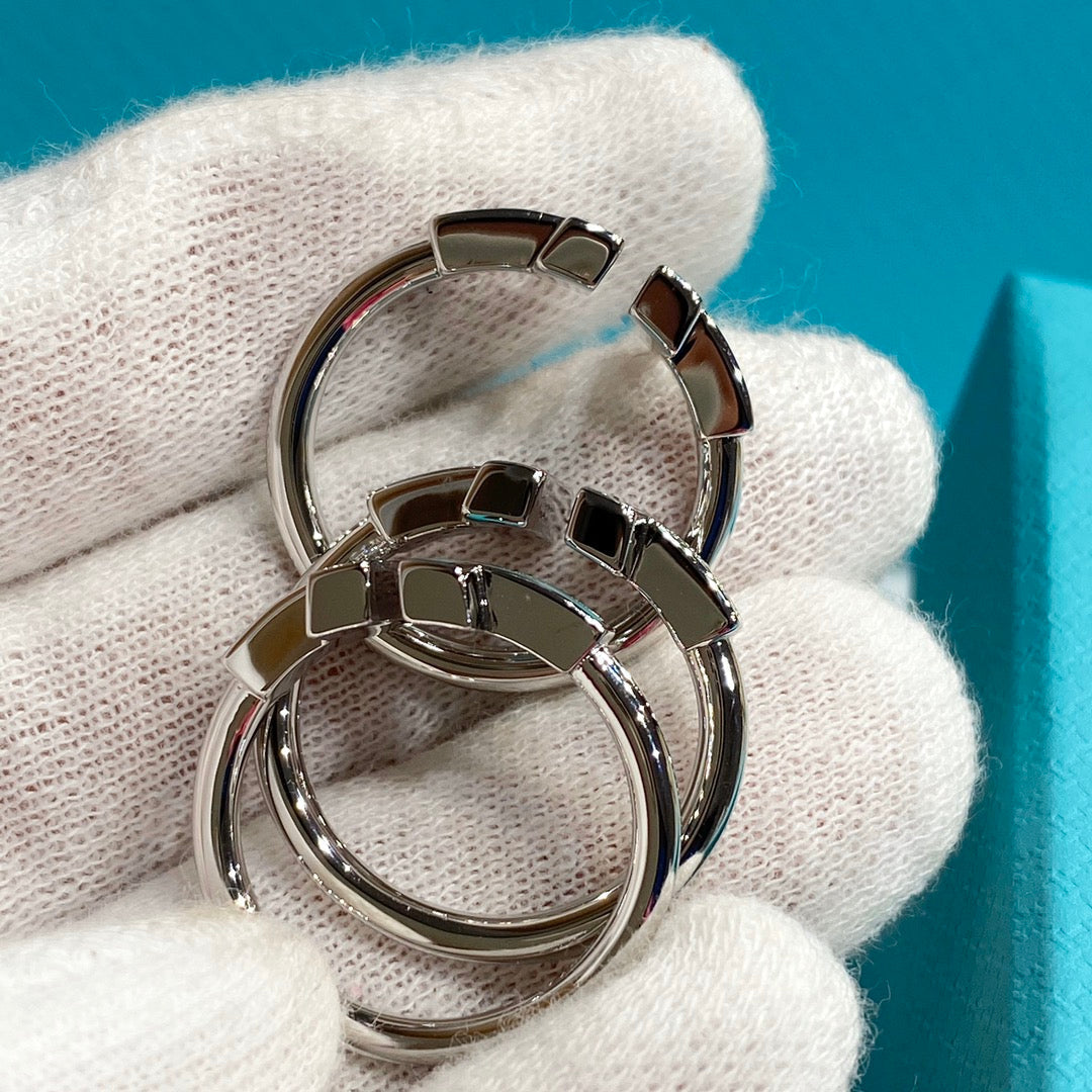 [Lume Jewelry] WIRE TURQUOISE DIAMOND RING SILVER