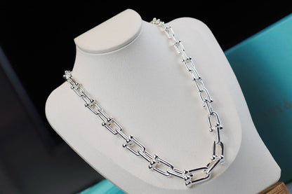 [Lume Jewelry]HARDWEAR LINK SILVER NECKLACE