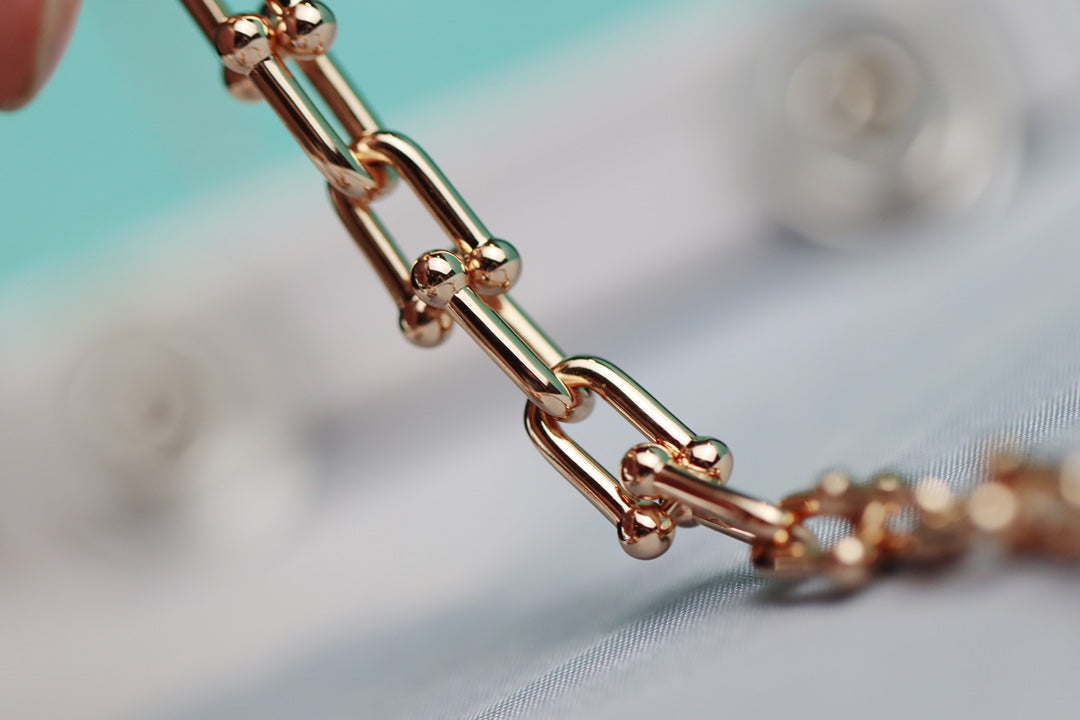 [Lume Jewelry]HARDWEAR LINK GOLD NECKLACE