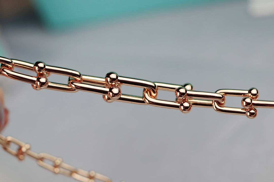 [Lume Jewelry]HARDWEAR LINK GOLD NECKLACE