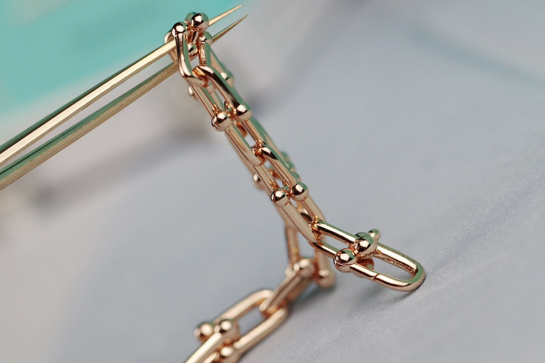 [Lume Jewelry]HARDWEAR LINK GOLD NECKLACE