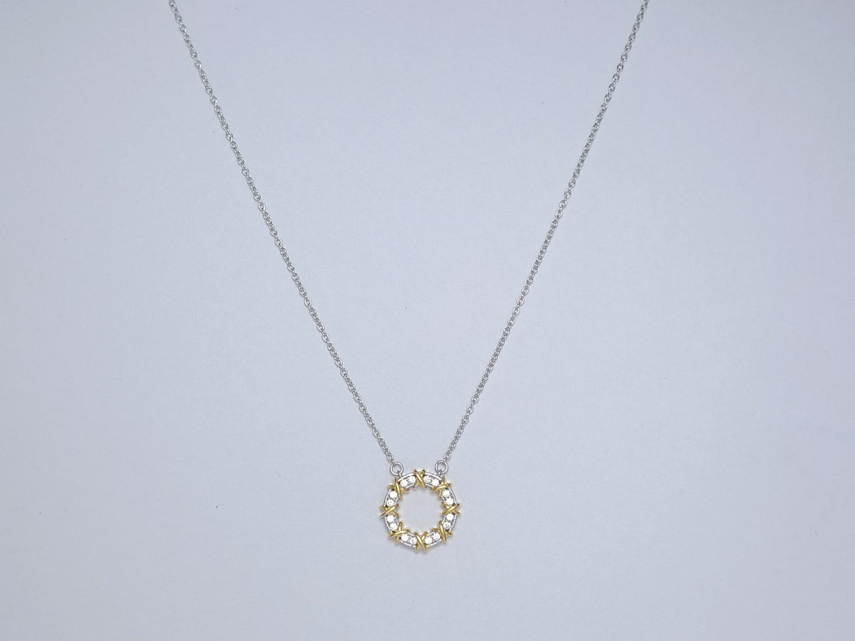 [Lume Jewelry]SIXTEEN STONE NECKLACE GOLD