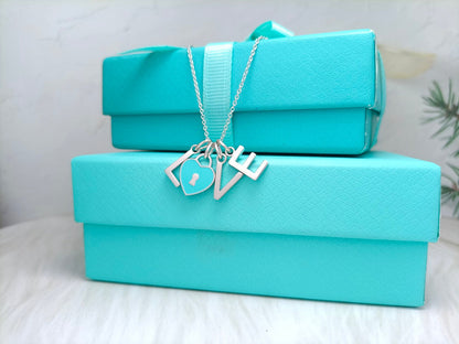 [Lume Jewelry]LOVE TEXT PEDANT NECKLACE