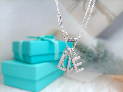 [Lume Jewelry]LOVE TEXT PEDANT NECKLACE