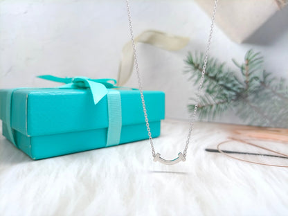 [Lume Jewelry]MINI SMILE PEDANT NECKLACE