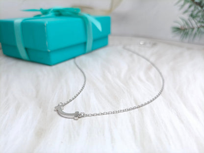 [Lume Jewelry]MINI SMILE PEDANT NECKLACE