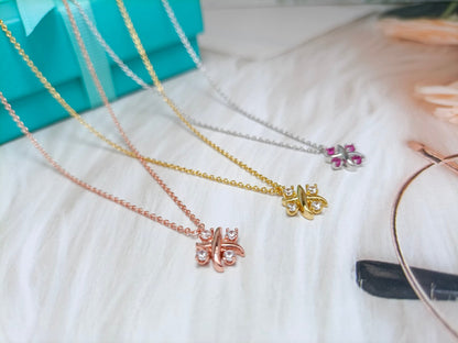 [Lume Jewelry]PINWHEEL NECKLACE DIAMOND