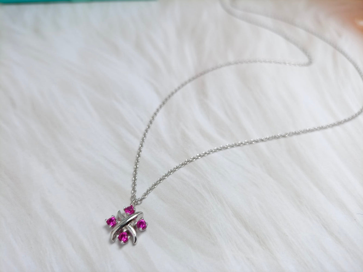 [Lume Jewelry]PINWHEEL NECKLACE DIAMOND