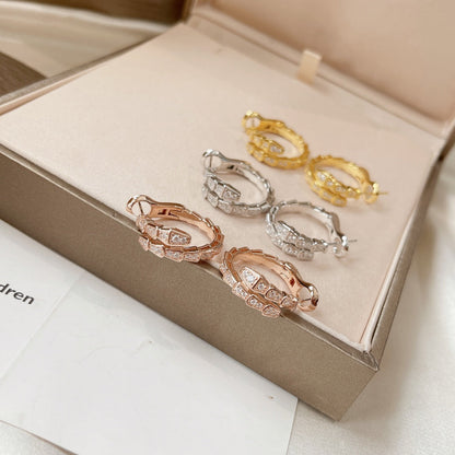 [Lume Jewelry]SERPENTI EARRINGS DIAMOND