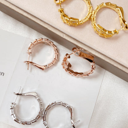 [Lume Jewelry]SERPENTI EARRINGS DIAMOND