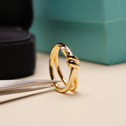 [Lume Jewelry]KNOT RING GOLD