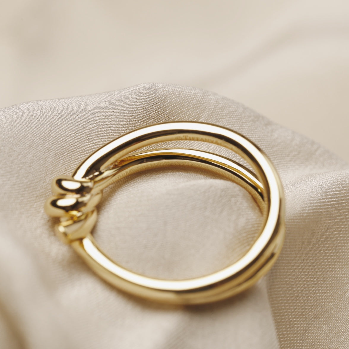 [Lume Jewelry]KNOT RING GOLD