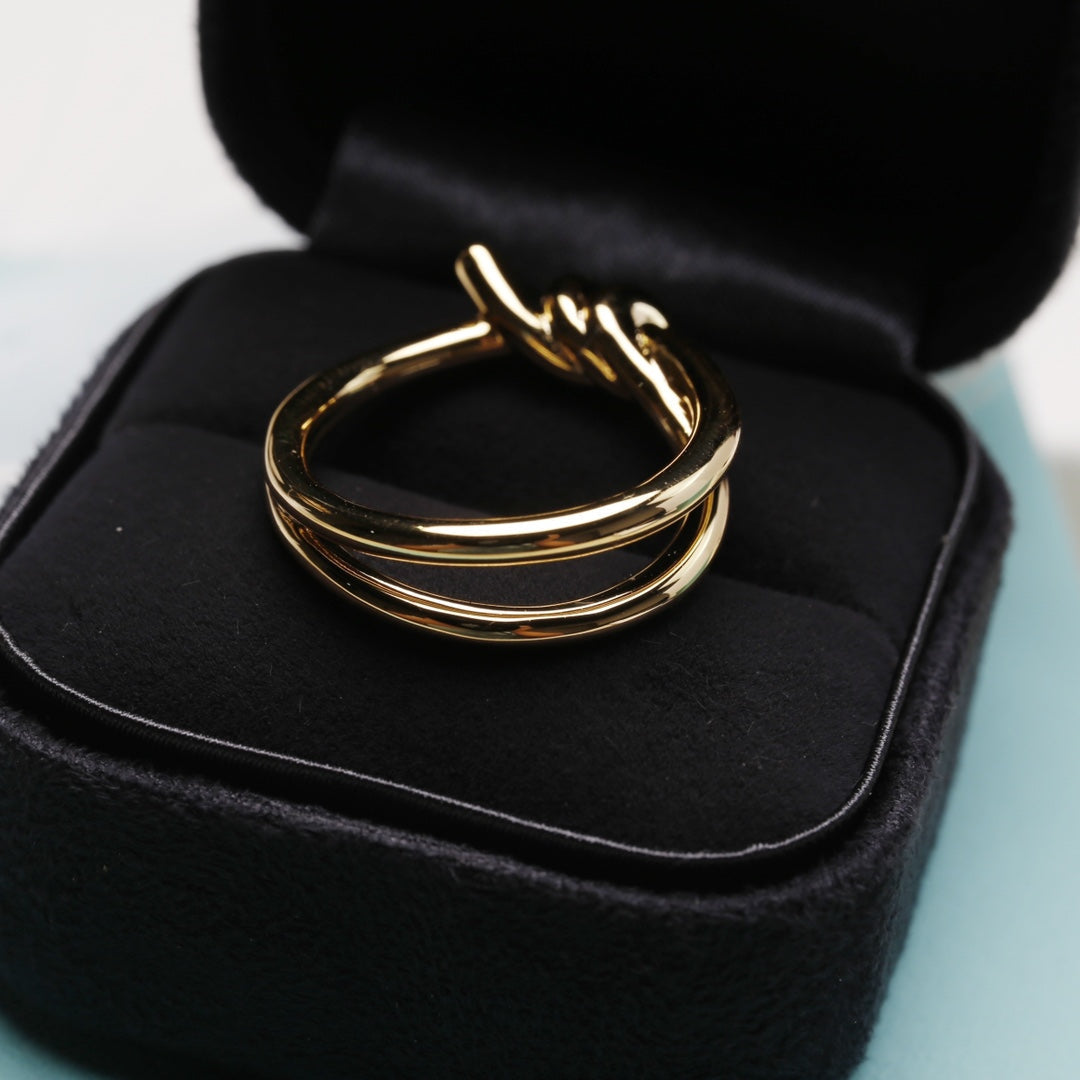[Lume Jewelry]KNOT RING GOLD