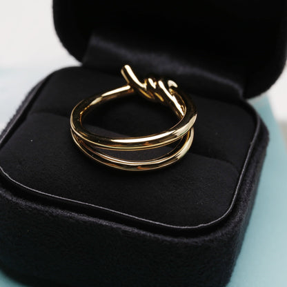 [Lume Jewelry]KNOT RING GOLD