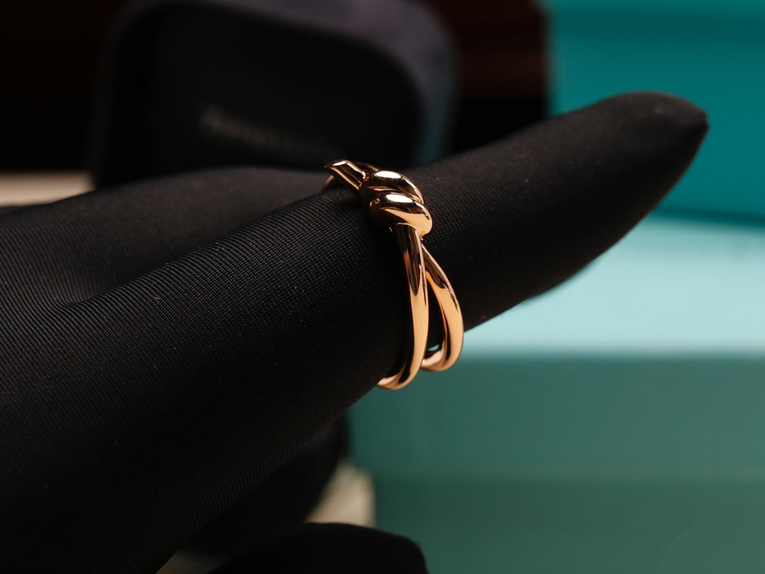 [Lume Jewelry]KNOT RING PINK GOLD