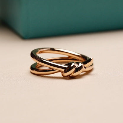 [Lume Jewelry]KNOT RING PINK GOLD