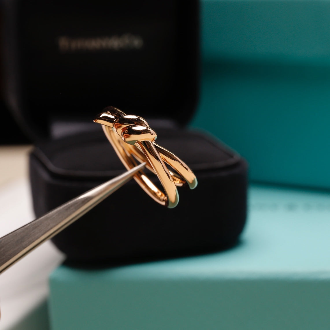 [Lume Jewelry]KNOT RING PINK GOLD