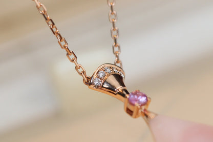 [Lume Jewelry]DREAM NECKLACE PINK MOP DIAMOND